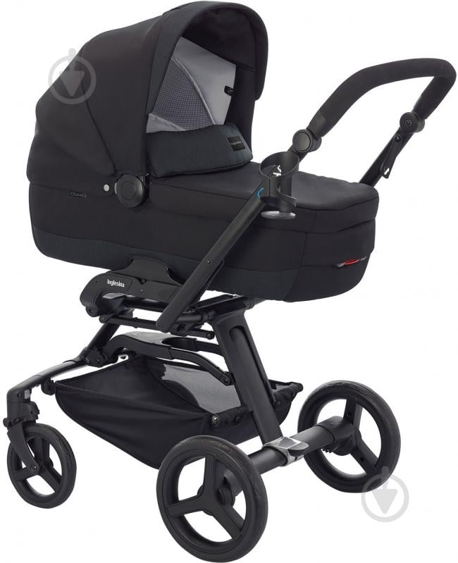 Коляска 3 в 1 Inglesina Quad Pro Total Black AA60H0TBK - фото 1 Коляска 3 в 1 Inglesina Quad Pro Total Black AA60H0TBK - фото 1