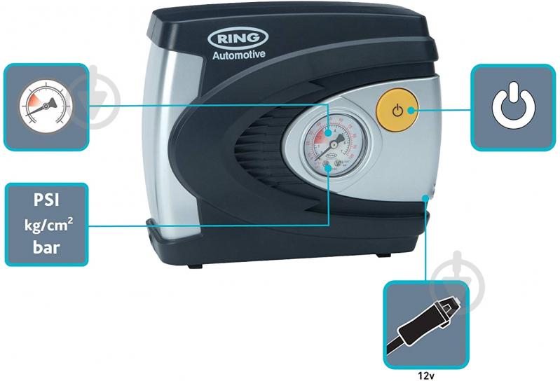 Компресcор автомобильный RinG RTK1 - фото 8 Компресcор автомобильный RinG RTK1 - фото 8