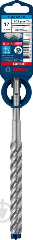 Бур Bosch SDS-plus 17x215 мм 1 шт. 2608900136 - фото 3
