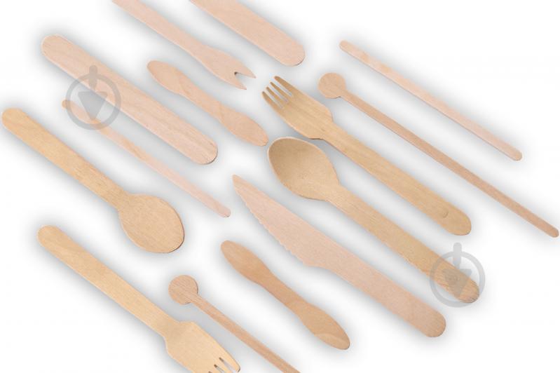 Мішалка одноразова дерев'яна 140х6х1,8 мм Ecowood 800 шт. - фото 4 Мішалка одноразова дерев'яна 140х6х1,8 мм Ecowood 800 шт. - фото 4