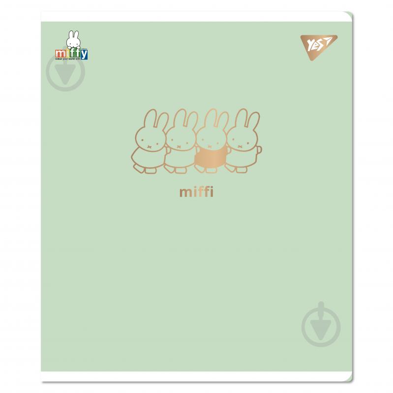 Тетрадь Gold Miffy 24 листа линия YES - фото 3