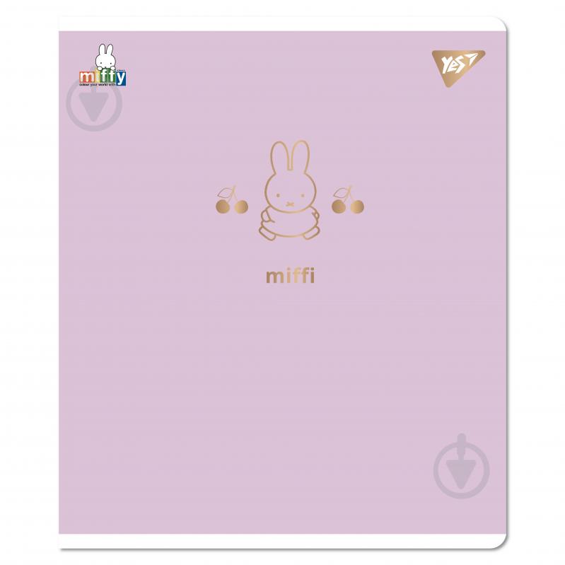 Тетрадь Gold Miffy 24 листа линия YES - фото 4