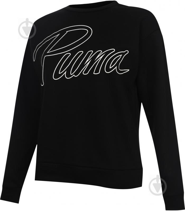 Футболка Puma ATHLETICS Crew 58271901 р.XS черный - фото 1