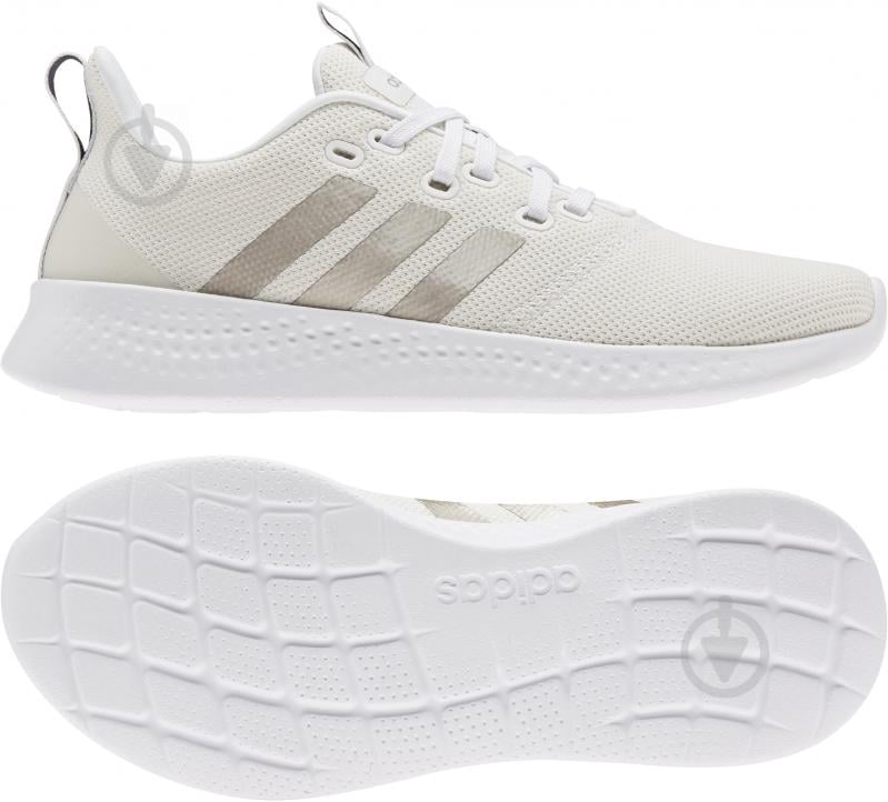 Кроссовки женские демисезонные Adidas PUREMOTION FY8220 р.36 2/3 бежевые - фото 4