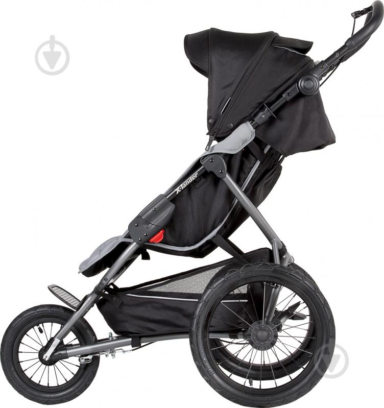 Коляска прогулочная X-lander X-Run Carbon black - фото 2
