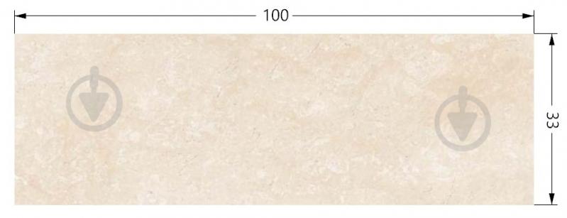 Плитка TABRIZ TILE Kenia Cream 33x100 - фото 2