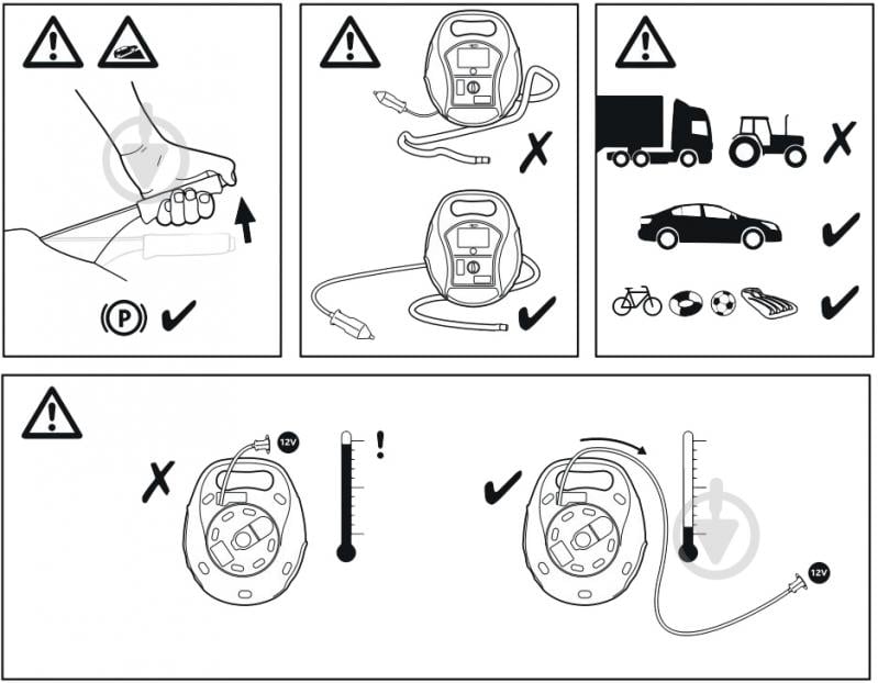 Компресcор автомобильный RinG RTC 5000 (3 в 1) - фото 14