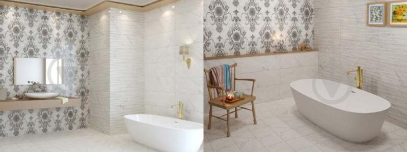 Плитка TABRIZ TILE Vienna White Concept 33x100 - фото 3