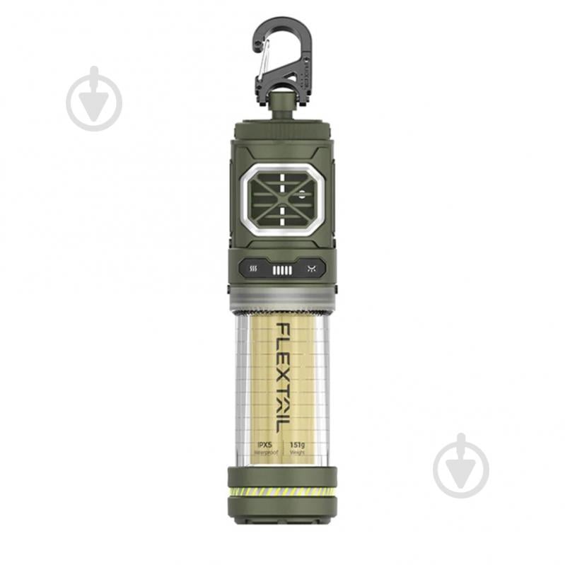 Фумигатор Flextail фонарь кемпинговый Tiny Repel S, зеленый - фото 1