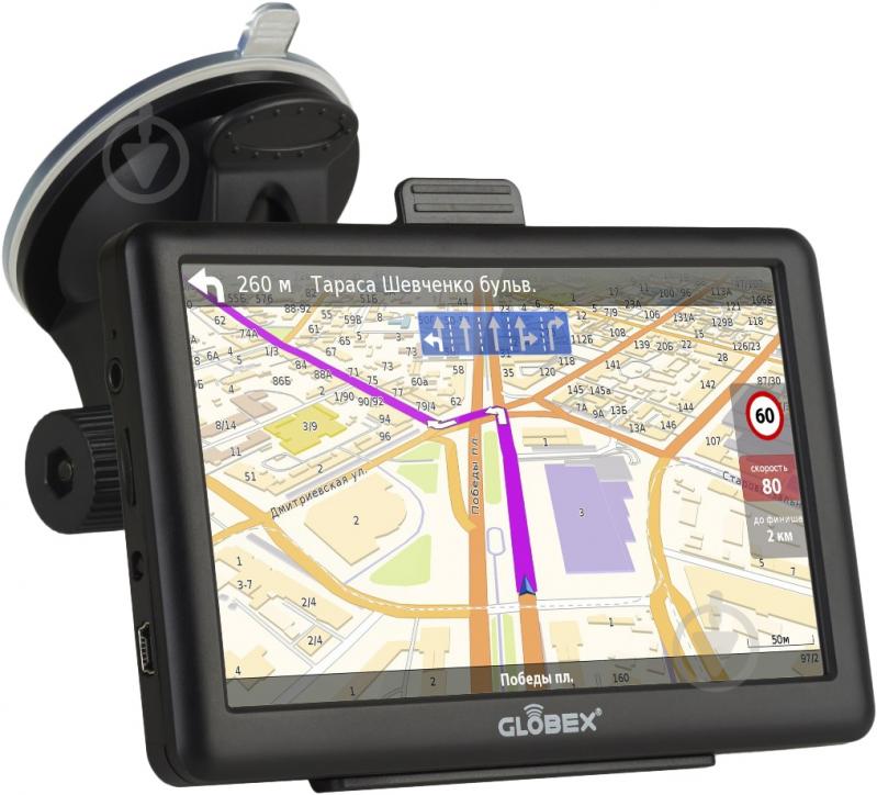 GPS-навигатор Globex GE 518 + ПО Navitel - фото 3