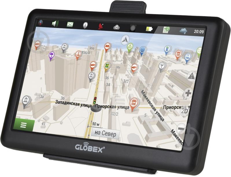 GPS-навигатор Globex GE 518 + ПО Navitel - фото 2