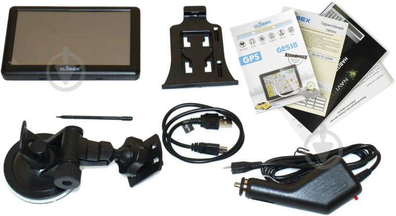 GPS-навигатор Globex GE 518 + ПО Navitel - фото 7