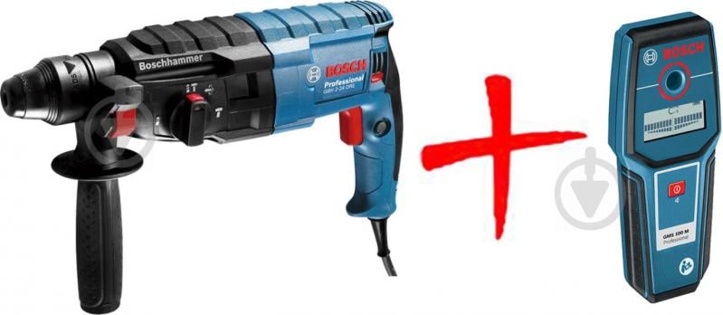 Перфоратор Bosch Professional GBH 240 + детектор GMS 100 0615990M52 - фото 1