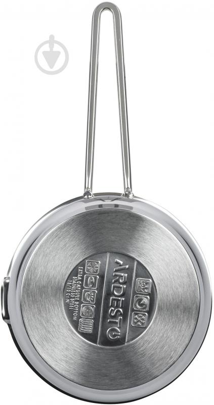 Ковш Ardesto Black Mars 1,4 л нержавеющая сталь AR0714S - фото 3