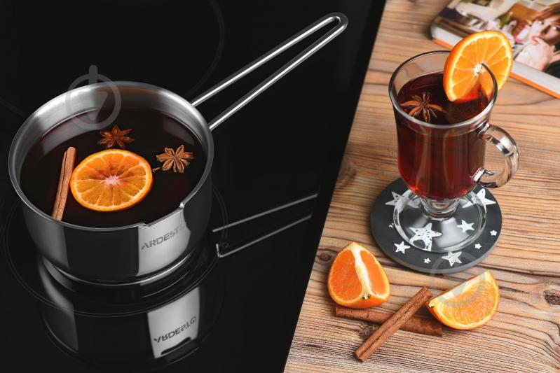 Ковш Ardesto Black Mars 1,4 л нержавеющая сталь AR0714S - фото 6