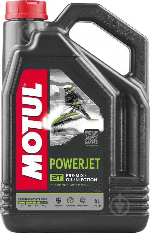 Моторне мастило Motul Powerjet 2T 4 л (828007) - фото 1