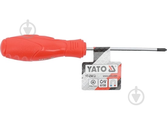 Отвертка YATO YT-25672 - фото 1 Отвертка YATO YT-25672 - фото 1