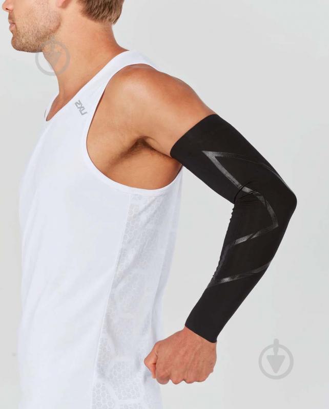 Нарукавники 2XU Force Compression Arm Guards чорний - фото 4