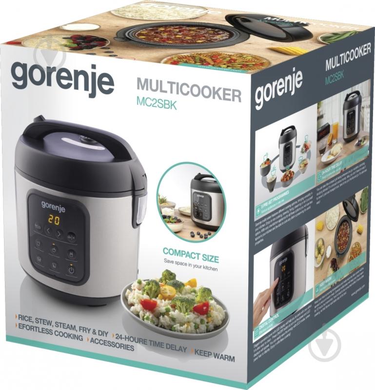 Мультиварка Gorenje MC2SBK - фото 11 Мультиварка Gorenje MC2SBK - фото 11