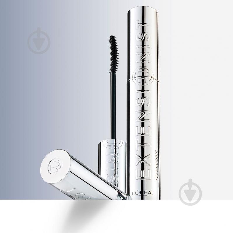 Туш для вій L'Oreal Paris Telescopic Extentionist чорний 9,9 мл - фото 9 Туш для вій L'Oreal Paris Telescopic Extentionist чорний 9,9 мл - фото 9