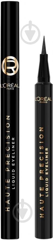 Подводка для глаз L'Oreal Paris Haute Precision черный 1 мл - фото 1