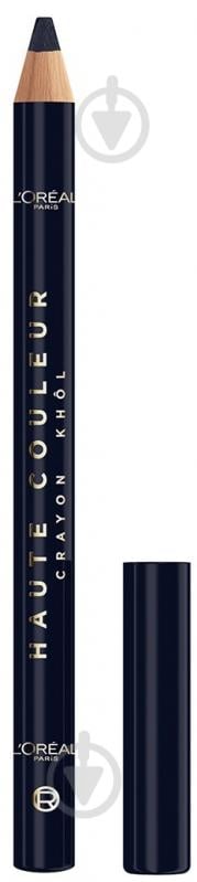 Карандаш для глаз L'Oreal Paris Haute Couleur синий 1,2 г - фото 1 Карандаш для глаз L'Oreal Paris Haute Couleur синий 1,2 г - фото 1