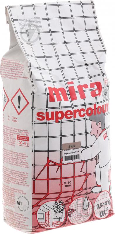 Затирка для плитки Mira Supercolour 140 5 кг какао - фото 3