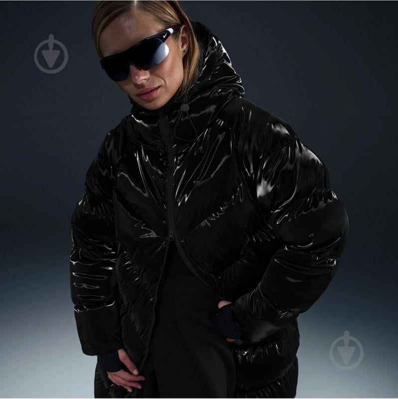 Куртка-парка жіноча зимова Nike W NSW TF OS SHN SNFL WNPFR PKA FV7827-010 р.XL чорна - фото 5 Куртка-парка жіноча зимова Nike W NSW TF OS SHN SNFL WNPFR PKA FV7827-010 р.XL чорна - фото 5