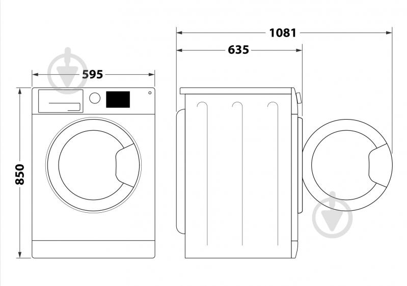 Пральна машина із сушкою Whirlpool FFWDB 976258 BV UA - фото 6