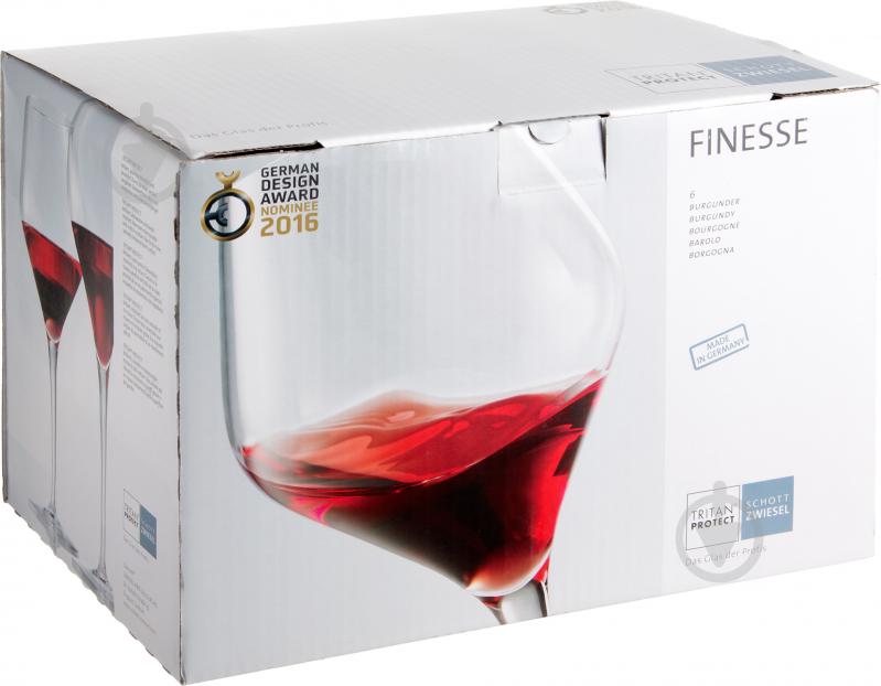 Набір бокалів для вина Finesse Burgundy 660 мл 6 шт. 660 мл 6 шт. Schott Zwiesel - фото 2