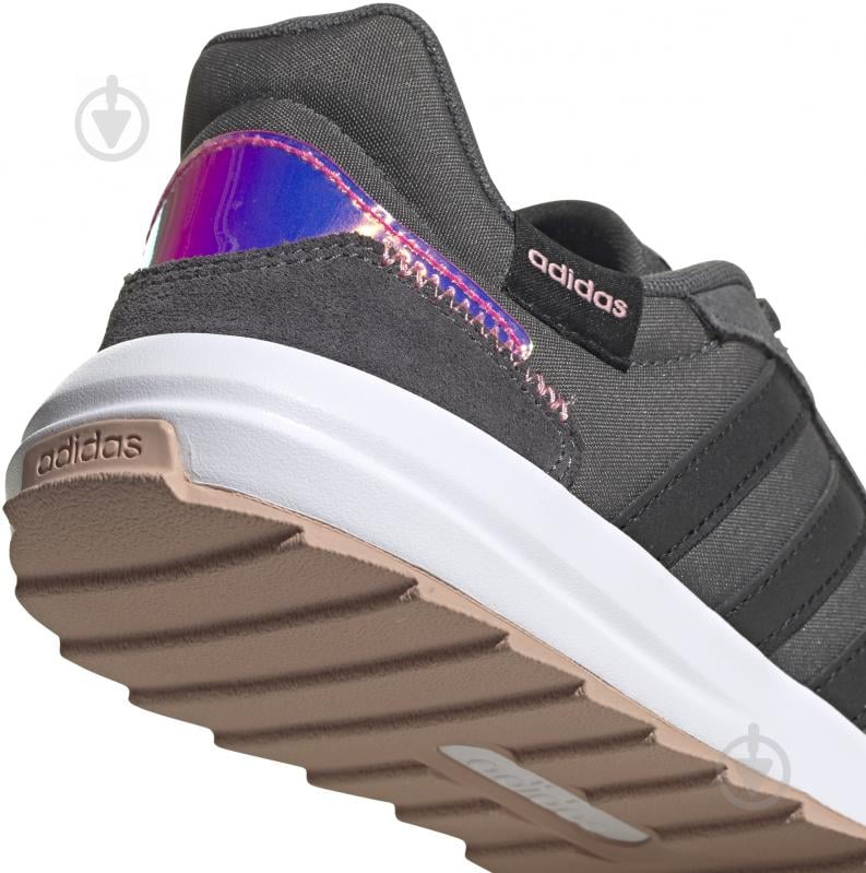 Кроссовки женские демисезонные Adidas RETRORUN FY8417 р.39 1/3 черные - фото 12