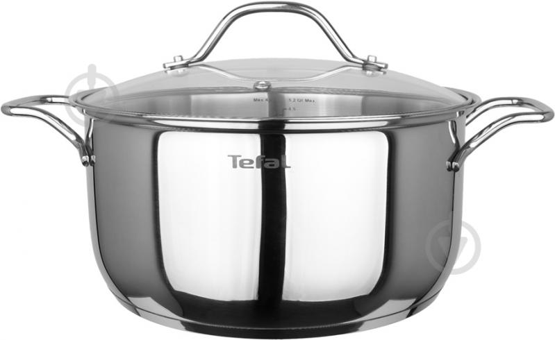 Кастрюля Intuition 4,9 л 24 см A7024684 Tefal - фото 1