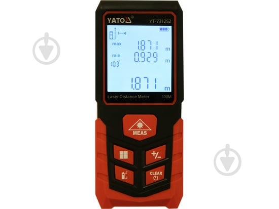Дальномер лазерный YATO YT-731252 - фото 7