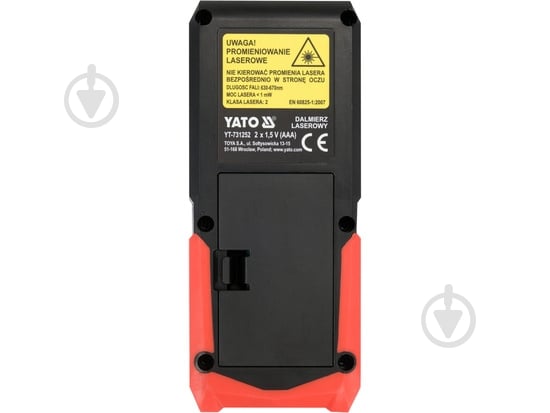 Дальномер лазерный YATO YT-731252 - фото 2