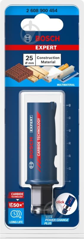 Коронка Bosch Construction Material 25 мм 2608900454 - фото 3
