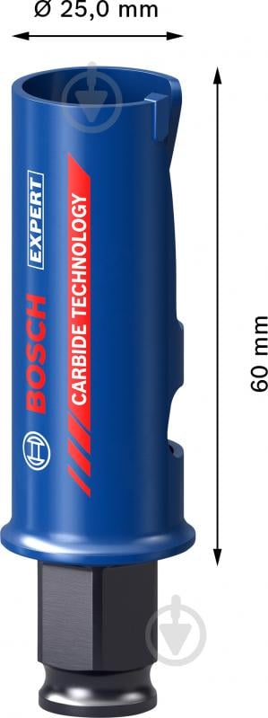 Коронка Bosch Construction Material 25 мм 2608900454 - фото 2