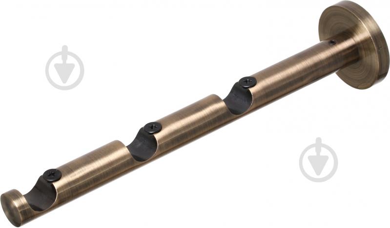 Комплект Cardinal Галея потрійний d16 мм 160 см античне золото - фото 4 Комплект Cardinal Галея потрійний d16 мм 160 см античне золото - фото 4