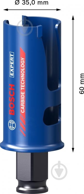 Коронка Bosch Construction Material 35 мм 2608900457 - фото 2