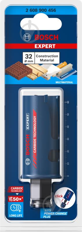 Коронка Bosch Construction Material 32 мм 2608900456 - фото 3