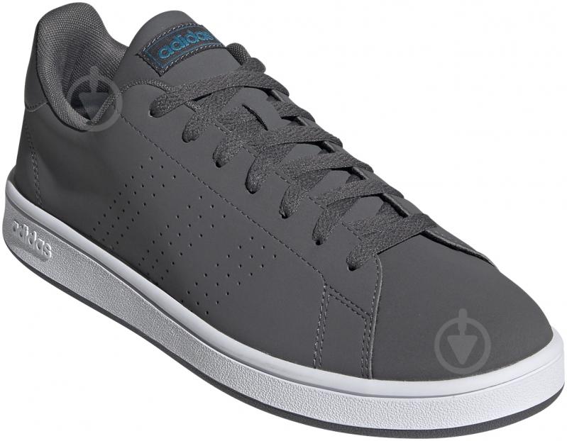 Кросівки чоловічі демісезонні Adidas ADVANTAGE BASE FY8640 р.40 темно-сірі - фото 4