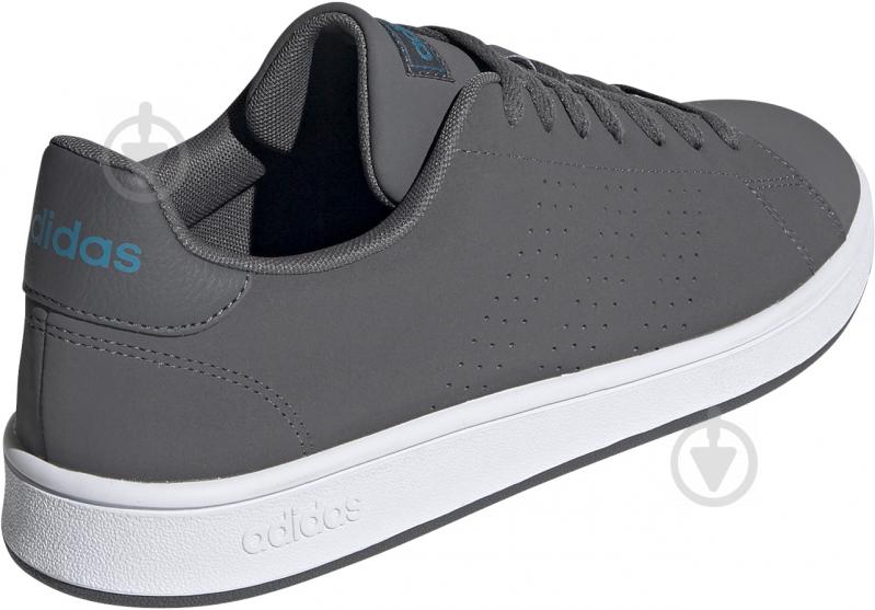 Кросівки чоловічі демісезонні Adidas ADVANTAGE BASE FY8640 р.40 темно-сірі - фото 9