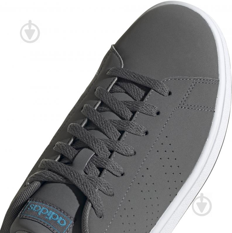 Кросівки чоловічі демісезонні Adidas ADVANTAGE BASE FY8640 р.40 2/3 темно-сірі - фото 12