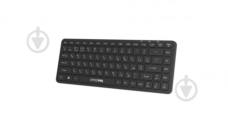 Клавіатура бездротова OfficePro SK790 Wireless (SK790B) black - фото 2