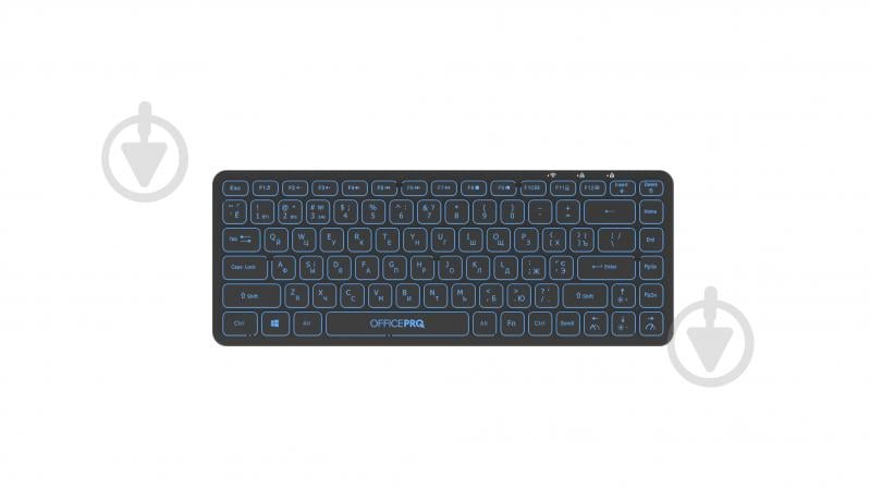 Клавіатура бездротова OfficePro SK790 Wireless (SK790B) black - фото 6