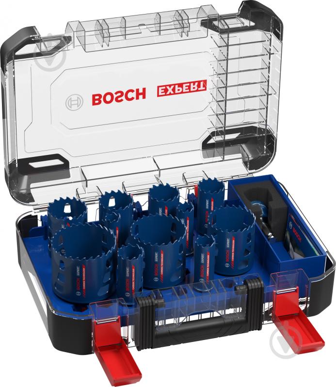 Набор коронок Bosch Tough Material 14pc Set 2608900448 - фото 1 Набор коронок Bosch Tough Material 14pc Set 2608900448 - фото 1