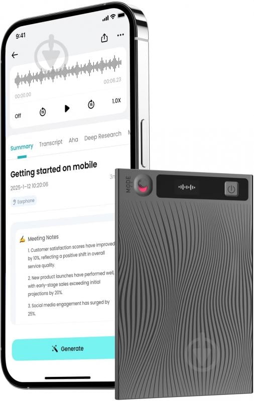 Диктофон TicNote з АІ (NE-79) - фото 1