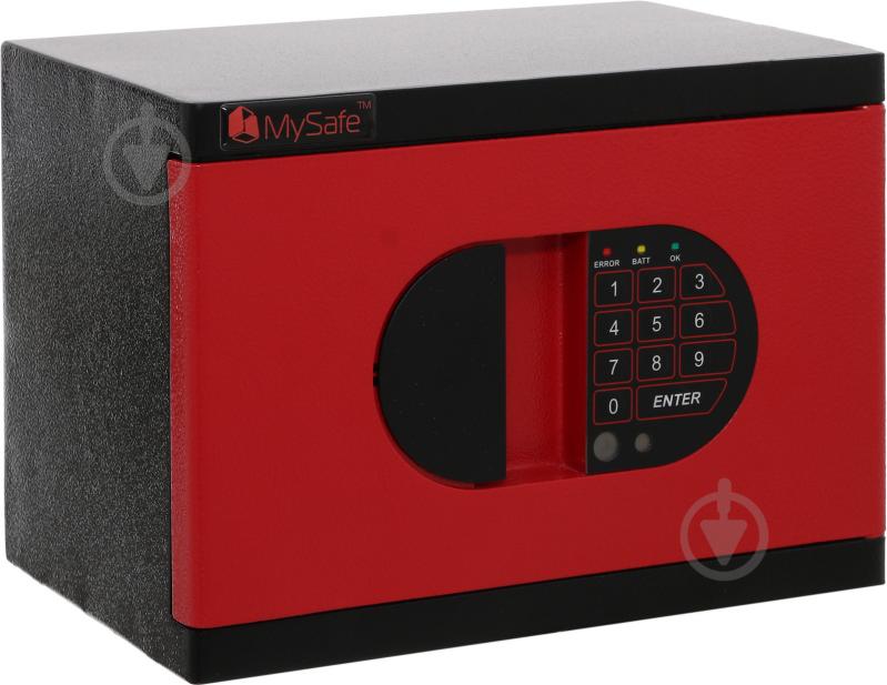 Сейф мебельный MySafe MS.17.E RED - фото 1