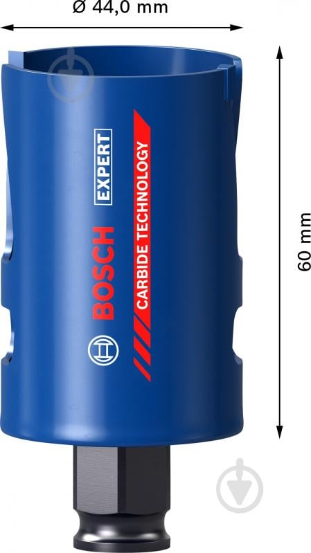 Коронка Bosch Construction Material 44 мм 2608900461 - фото 2