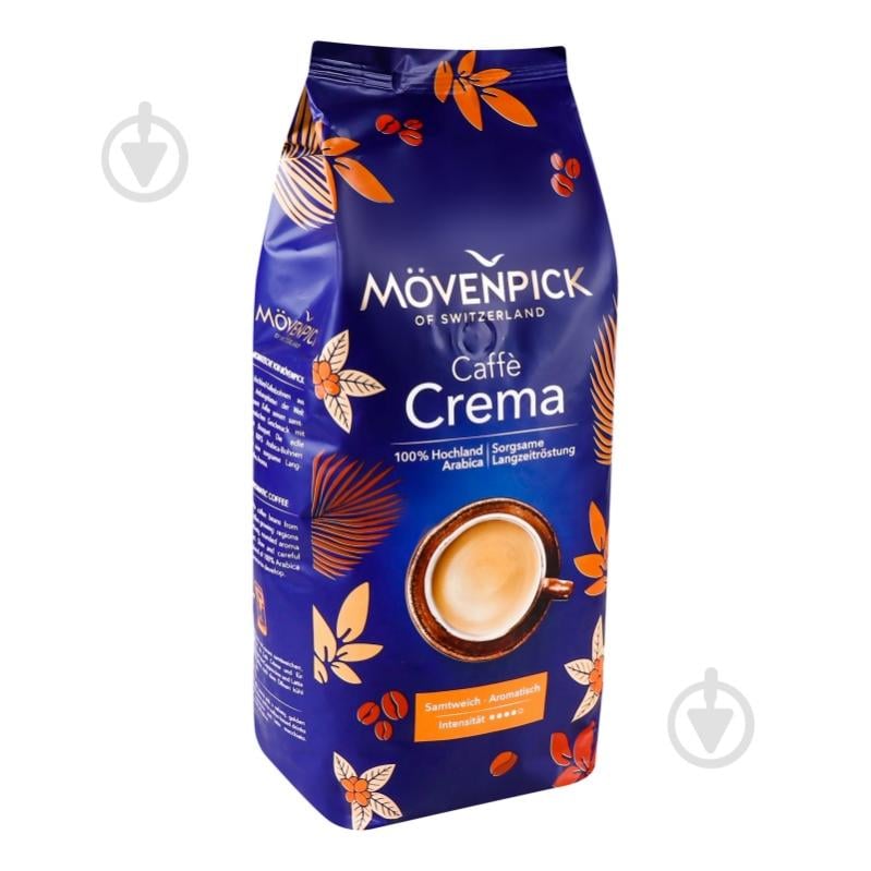 Кава в зернах Movenpick Caffe Crema 1000 г - фото 1 Кава в зернах Movenpick Caffe Crema 1000 г - фото 1