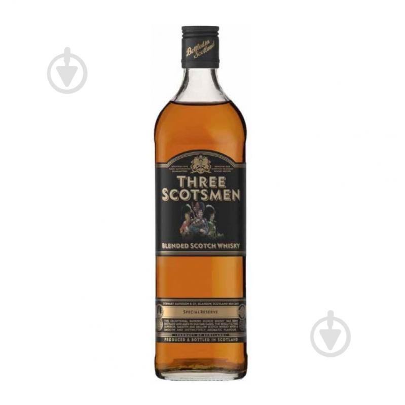 Віскі Three Scotsmen Blended Scotch, купажоване 0,75 л - фото 1